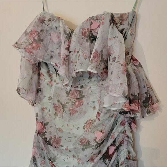 Runaway the label Oriana /Anairo Dress Mint - Picture 3 of 8